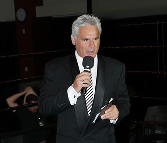 Joe Nipote Ring Announcing